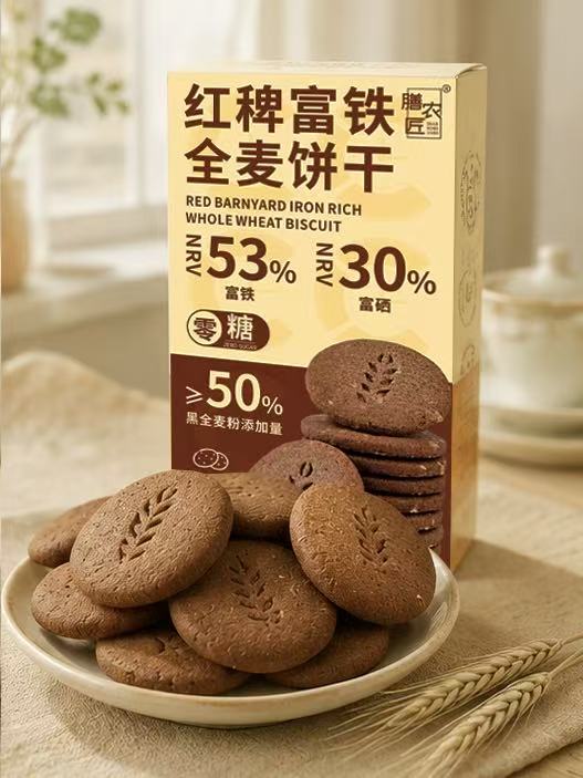 红稗富铁饼干